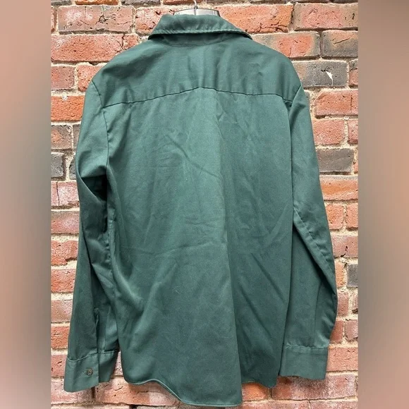 Vintage Carhartt 1970s Utility Work Shirt Made In Canada Medium - Picture 5 of 5